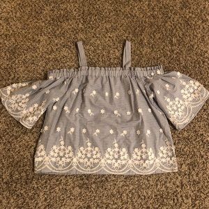 Off the shoulder top